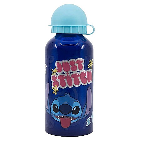 Sticle pentru lichide - Sticlă apă Stitch Palms, aluminiu 400 ml Albastru