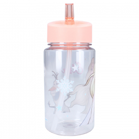 Sticla de apa 450 ml, transparent, Disney, Frozen II Let's Eat [1]