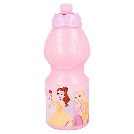 Sticle pentru lichide - Sticlă pentru apă, sport, 400 ml, multicolor, fără BPA, Princess, Disney