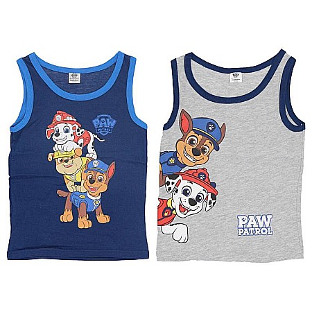 Set două maiouri băieți, multicolor, Super Hero, Paw Patrol [0]