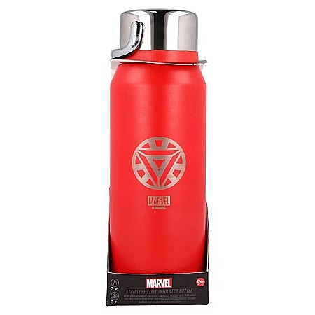 Sticlă Termos din inox, cu pereți dubli, roșu, 505 ml, Marvel [0]