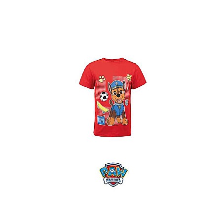 Tricou băieți, 100% bumbac, roșu, Paw Patrol, Play all Day [1]