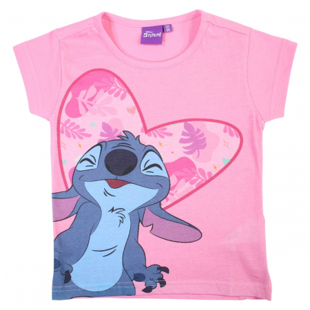 Tricouri copii - Tricou copii 100% bumbac, multicolor, Happy Days, Stitch
