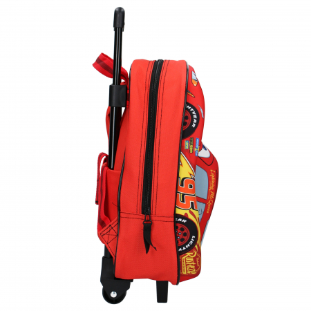 Troler 3D, 38x28x12 cm, multicolor, bretele ajustabile si intarite, Piston Cup, Cars 3 [2]