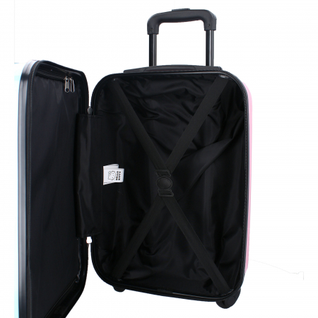 Troler copii, dimensiuni 46x33x21 cm, ABS, Multicolor, Voyage Vibes, Hello Kitty [4]