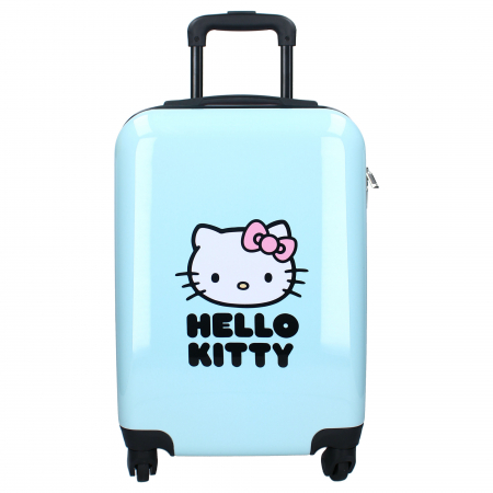 Troler copii, dimensiuni 46x33x21 cm, ABS, Multicolor, Voyage Vibes, Hello Kitty [1]