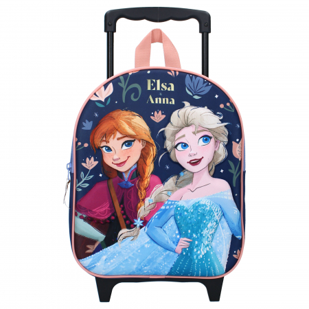 Troler multicolor 3D, cu bretele ajustabile si intarite, 33x25x11 cm, Great Escapes, Frozen II [1]