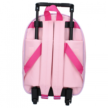 Troler multicolor, cu un compartiment, 33x25x12 cm, beretele ajustabile si captusite, Glam It Up, Minnie Mouse [3]