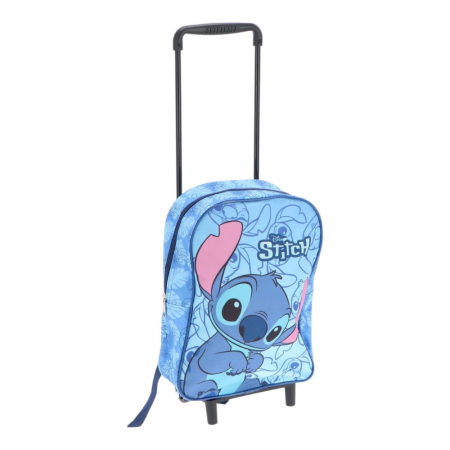 Troler prescolari, 31x24x10 cm, albastru, cu bretele ajustabile, Stitch [1]