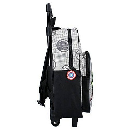 Troler sau ghiozdan, multicolor, 38x28x12 cm, Safety Shield, Avengers [2]
