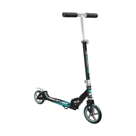 Trotinete - Trotineta Pliabila, cu Suspensie Dubla si Ghidon Reglabil, Roti PU 200 mm, ABEC 7, pentru Varsta 7+, sarcina maxima 100 kg