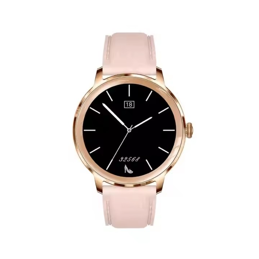 Ceas SmartWatch de Dama ZENARK® T50-XS PRO, 2 Bratari, Ecran AMOLED Ultra HD 4K, Gold [7]