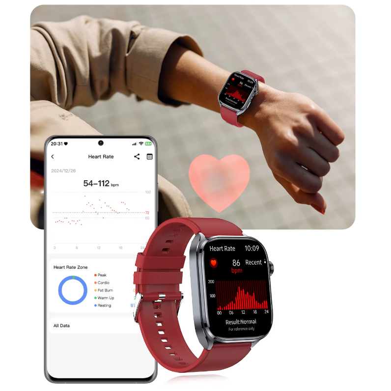 Ceas SmartWatch ZENARK® MEDX 13 PRO, Ecran IPS Ultra 4K, 2 Bratari, Functie SOS Persoane in Varsta, Lanterna LED, SOS LED, Sporturi Multiple, Negru [12]