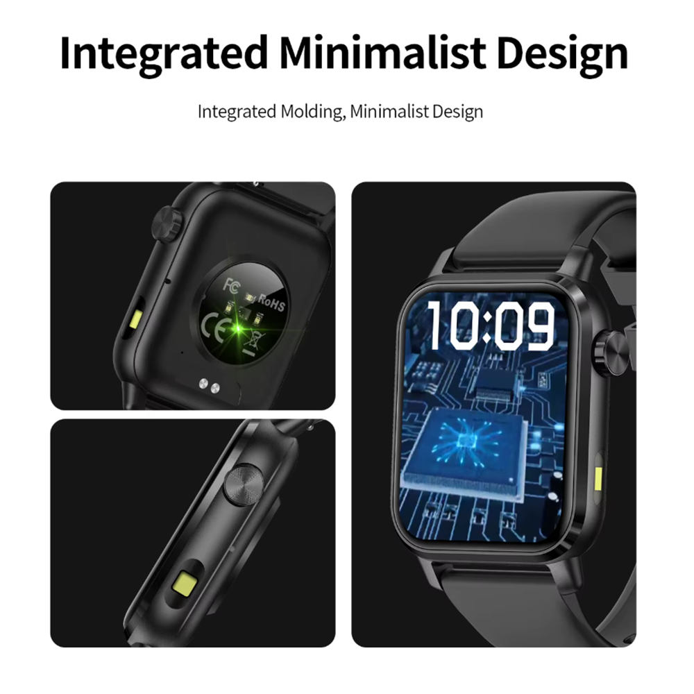 Ceas SmartWatch ZENARK® VZ 3 LITE, Ecran Ultra HD, Negru [14]