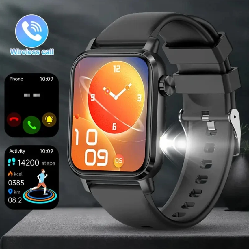 Ceas SmartWatch ZENARK® VZ 3 LITE, Ecran Ultra HD, Negru [2]