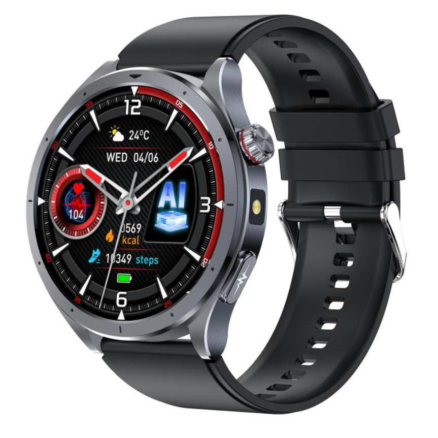 Ceas SmartWatch ZENARK® MED-X 14 PRO, Ecran IPS Ultra 4K, Functii sanatate, Negru [6]