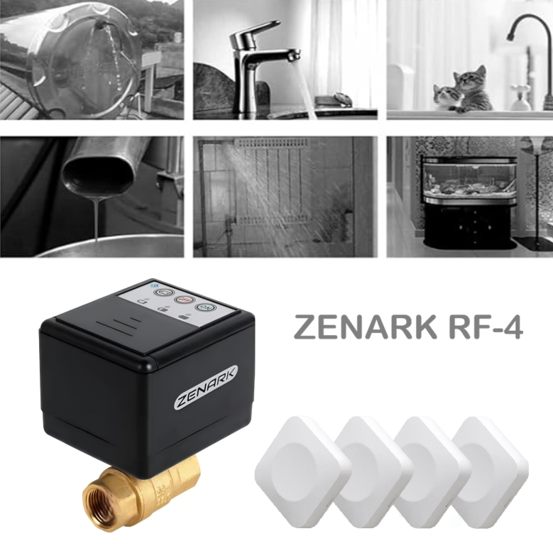 Sistem anti-inundatie Zenark RF-4 DN20 3/4 cu 4 senzori wireless [11]