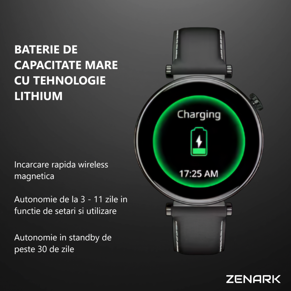 SmartWatch de Dama ZENARK® WatchFit GT5 PRO, Silver - RESIGILAT [6]