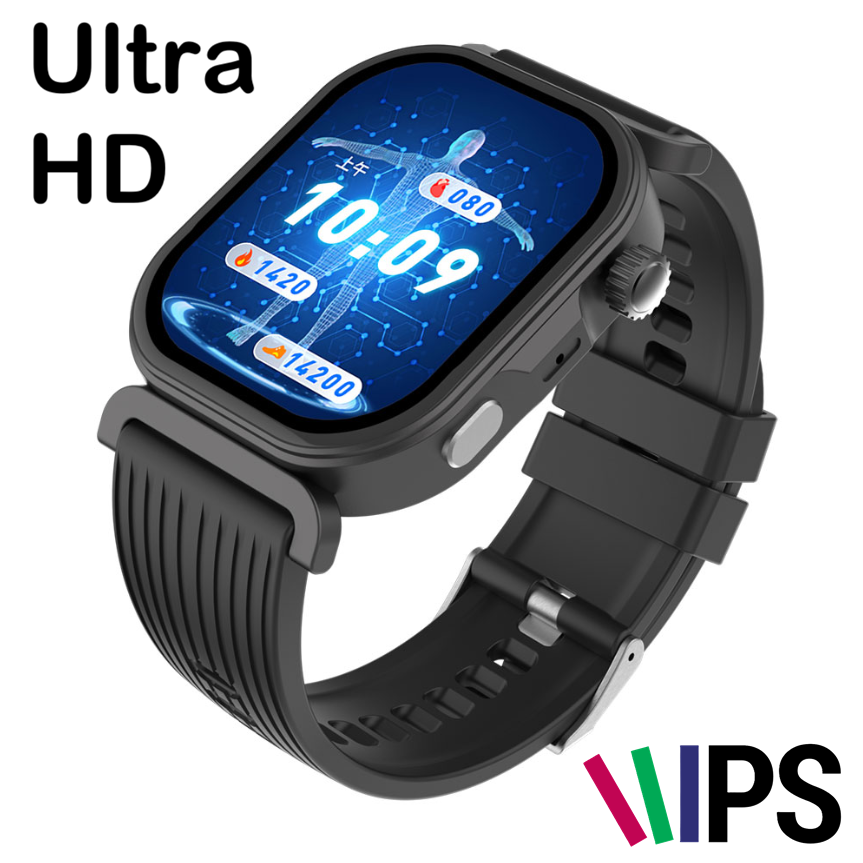 Ceas SmartWatch ZENARK® H10, Ecran IPS HD, Negru [5]