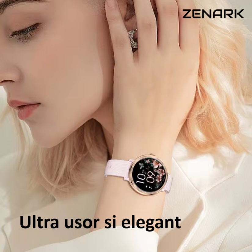 SmartWatch ZENARK® XN 7 PRO, Ecran AMOLED, Negru [6]
