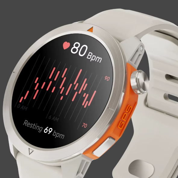 Smartwatch ZENARK® XN7 LITE, Ecran AMOLED, Subacvatic 3 ATM, Busola, GPS integrat, Altimetru, Barometru, Gri [12]