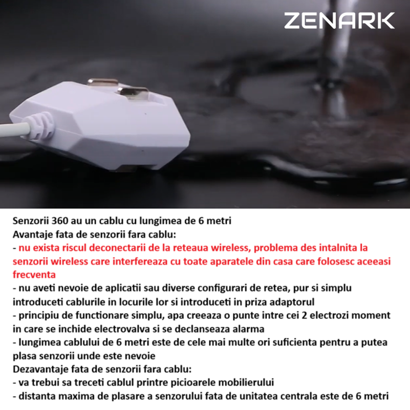 Sistem anti-inundație automat pentru 2 conducte ZENARK Stop-Leak SL-15DUO [4]