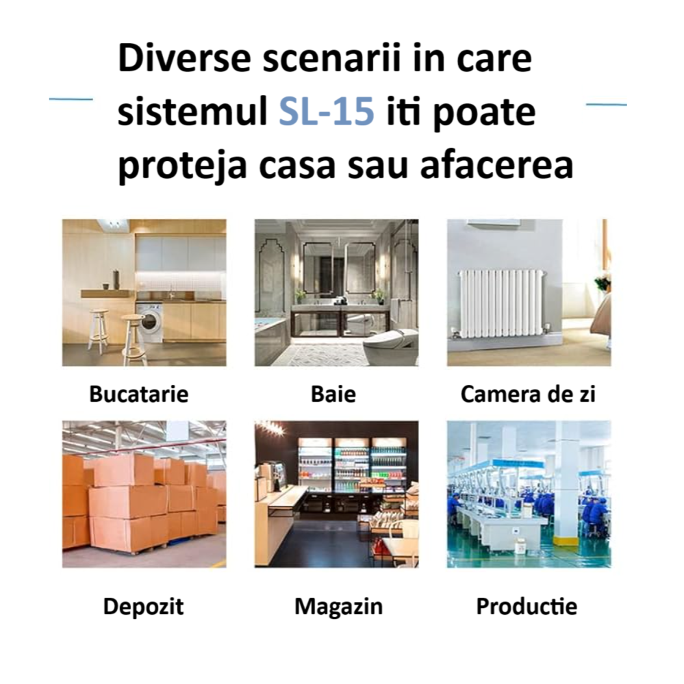Sistem anti-inundație automat pentru 2 conducte ZENARK Stop-Leak SL-15DUO [8]