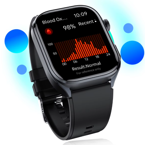 Ceas SmartWatch ZENARK® MEDX 13 PRO, Ecran IPS Ultra 4K, 2 Bratari, Functie SOS Persoane in Varsta, Lanterna LED, SOS LED, Sporturi Multiple, Negru [12]