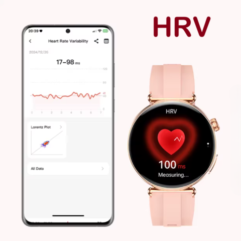 Ceas SmartWatch de Dama ZENARK® MED EX 9 PRO, Ecran AMOLED Ultra HD 4K, 2 Bratari, Functii sanatate, Sporturi multiple, Gold [13]