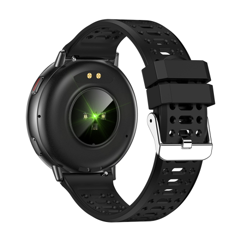 Ceas SmartWatch ZENARK® K100, Ecran Ultra HD 360x360, 2 bratari incluse, GPS integrat, 100+ Sporturi, Negru [3]
