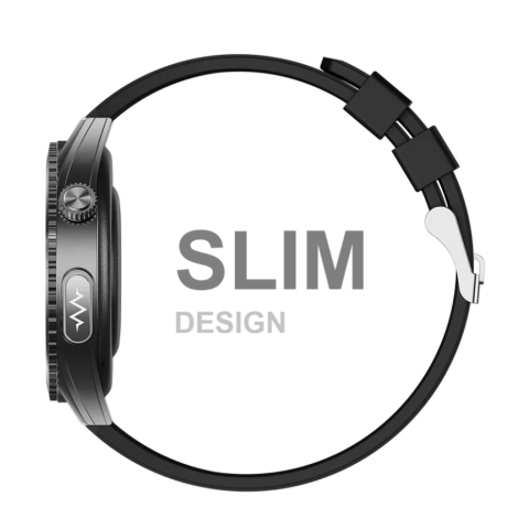 Ceas SmartWatch ZENARK® HX 9 PRO, Ecran AMOLED Ultra HD 4K, Monitorizare Glicemie, ECG, Ritm cardiac 24H, Somn, Oxigen sange, Temperatura corporala, Tensiune arteriala, Respiratie, Analiza sange, Evaluare rapida 30 Sec, Notificari, Apel, SMS, Negru [2]
