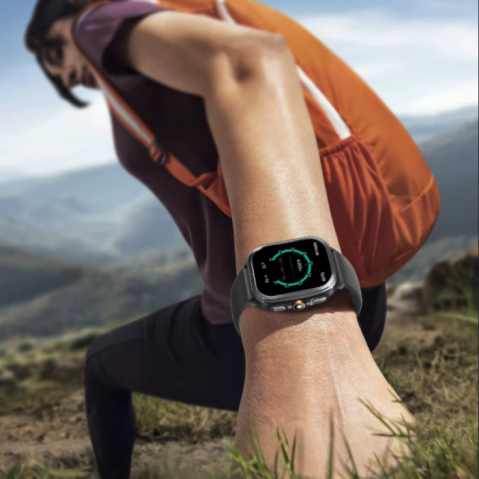 Ceas Smartwatch Zenark® T500 S, GPS integrat, Ecran IPS HD, Baterie 450 mAh, Negru [4]