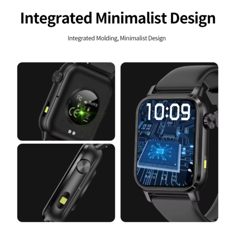 Ceas SmartWatch ZENARK® VZ 3 LITE, Ecran Ultra HD, Negru [13]