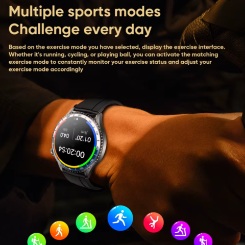 Ceas SmartWatch ZENARK® X-MT 9 PRO, Ecran AMOLED Ultra HD 4K, Estimare Glicemie, ECG, Ritm cardiac 24H, Somn, SpO2, MET, HRV, Tensiune arteriala, Respiratie, Componente sange, Evaluare rapida 30 Sec, Notificari, Apel HD, SMS, Lanterna/SOS LED, Negru [8]