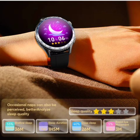 Ceas SmartWatch ZENARK® X-MT 9 PRO, Ecran AMOLED Ultra HD 4K, Estimare Glicemie, ECG, Ritm cardiac 24H, Somn, SpO2, MET, HRV, Tensiune arteriala, Respiratie, Componente sange, Evaluare rapida 30 Sec, Notificari, Apel HD, SMS, Lanterna/SOS LED, Negru [6]