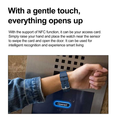 Ceas SmartWatch ZENARK® T9, Ecran Retina Ultra HD, Functii sanatate, 100+ Sporturi, Negru [21]
