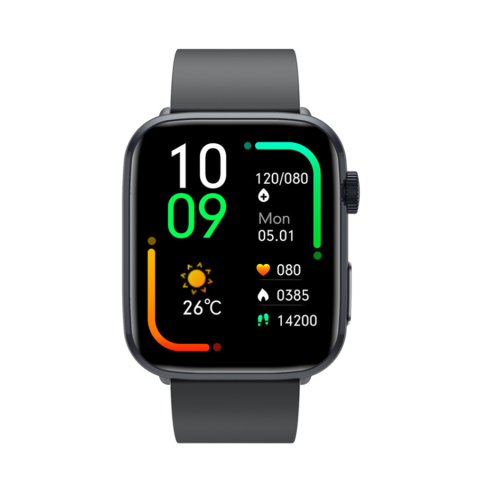 Ceas SmartWatch ZENARK® T9, Ecran Retina Ultra HD, Functii sanatate, 100+ Sporturi, Negru [2]