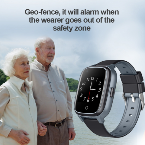 Smartwatch pentru Seniori/Adulti cu Cartela SIM ZENARK® G4 Elder PRO, Negru [8]
