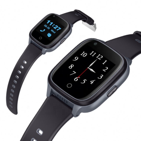 Smartwatch pentru Seniori/Adulti cu Cartela SIM ZENARK® G4 Elder PRO, Negru [19]