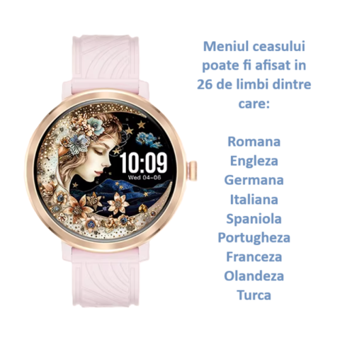 SmartWatch ZENARK® XN 7 PRO, Ecran AMOLED, Gold [1]