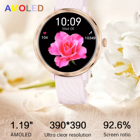 SmartWatch ZENARK® XN 7 PRO, Ecran AMOLED, Gold [2]