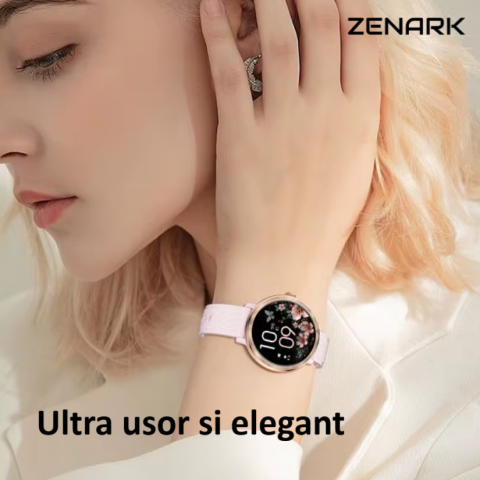SmartWatch ZENARK® XN 7 PRO, Ecran AMOLED, Negru [5]
