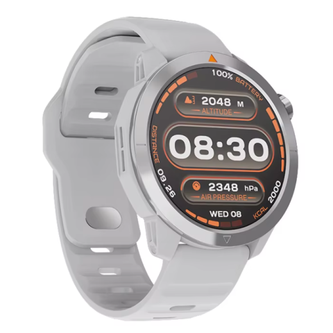 Smartwatch ZENARK® XN7 LITE, Ecran AMOLED, Subacvatic 3 ATM, Busola, GPS integrat, Altimetru, Barometru, Gri [3]
