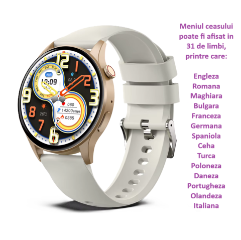 Smartwatch Damă ZENARK Y8 Lite | AMOLED & Apeluri Bluetooth [1]