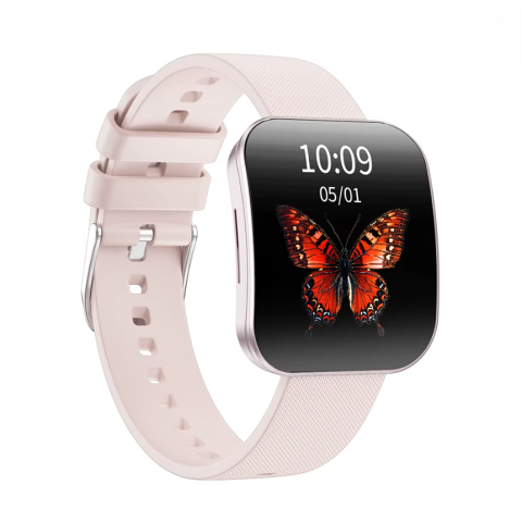 Smartwatch dama ZENARK ULTRA 17 Roz curbat | AMOLED & Apeluri Bluetooth [2]