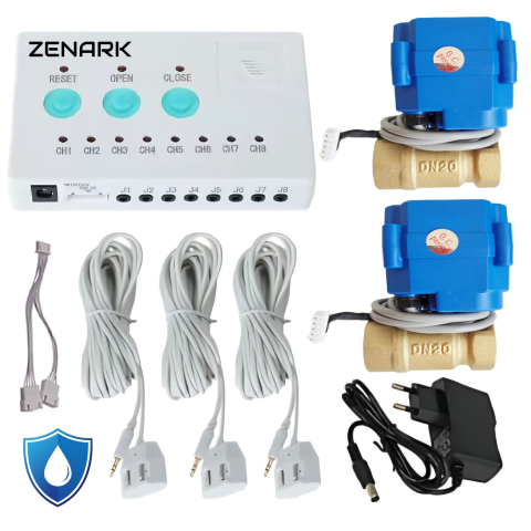 SISTEME ANTI-INUNDATIE - Sistem anti-inundație automat pentru 2 conducte ZENARK Stop-Leak SL-15DUO