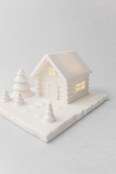 Peisaj Iarna Luminat LED [3]