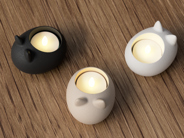 Pisica cu Lumana LED [2]