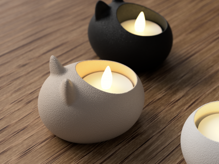 Pisica cu Lumana LED [2]