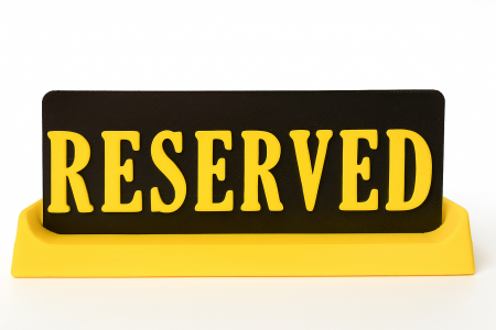 Semn "Rezervat" [3]